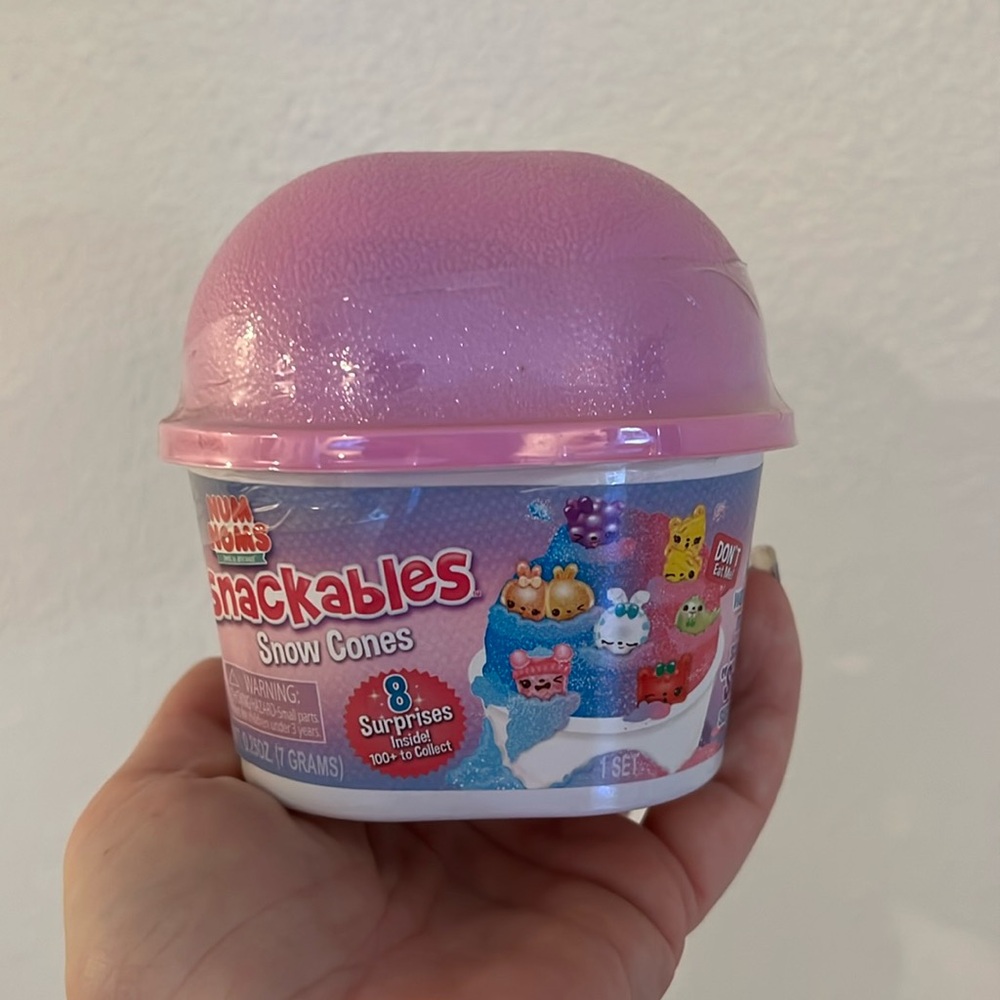 Num noms series 2 Snackables Snow Cones - Pink - Picture 1 of 10